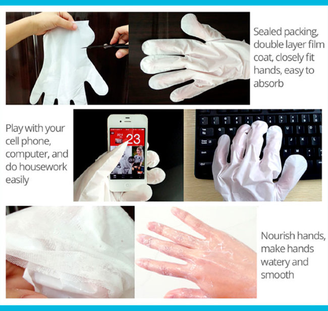 Rorec Self Care Hand Moisture Mask Увлажняющая маска для рук, 35 г