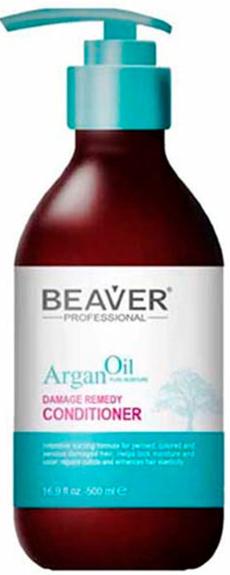 Beaver Professional Argan Oil Damage Remedy Conditioner Кондиционер для повреждённых волос, 500 мл Beaver Professional Argan Oil Damage Remedy Conditioner Кондиционер для повреждённых волос, 500 мл