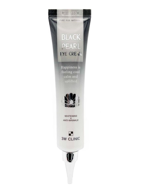 3W Clinic Крем для кожи вокруг глаз с черным жемчугом Black Pearl Eye Cream, 40 мл