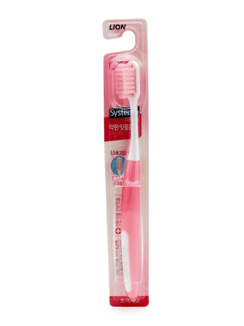 LION Зубная щетка мягкой жесткости в ассортименте Systema Toothbrush For Weak Gums, 1 шт LION Зубная щетка мягкой жесткости в ассортименте Systema Toothbrush For Weak Gums, 1 шт
