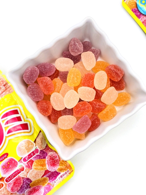 KABAYA Мармелад жевательный Фруктовый Микс 4 фруктовых вкуса Chii Gummy, 2 уп*88 г