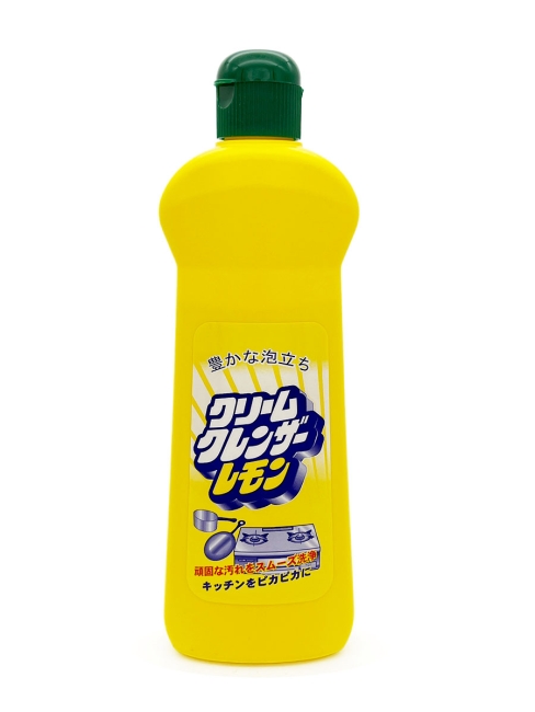 Nihon Detergent Кремовое чистящее и полирующее средство с ароматом лимона Cream Cleanser Lemon, 400 г