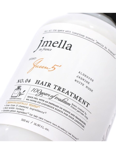 Jmella Парфюмированная маска для волос Королева 5 N0.04 In France Queen 5 Hair Treatment, 500 мл Jmella Парфюмированная маска для волос Королева 5 N0.04 In France Queen 5 Hair Treatment, 500 мл