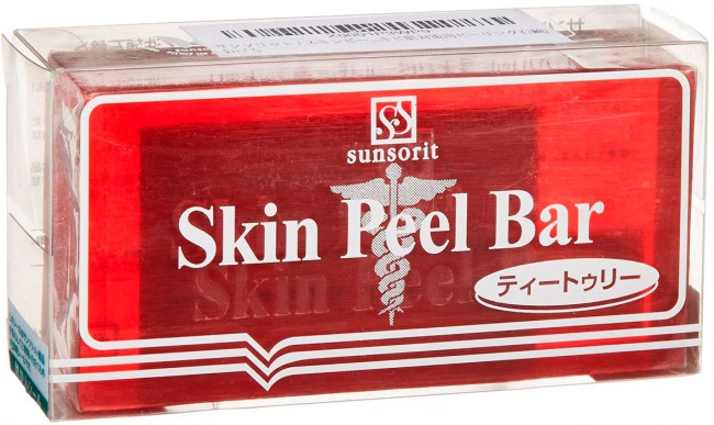 Sunsorit  Skin Peel Bar АНА Деликатное мыло на основе АНА кислот с экстрактом чайного дерева, 135 г