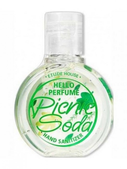ETUDE HOUSE Hello Perfume Hand Sanitizer #Picnic Soda Дезинфицирующий гель для рук, 30 мл