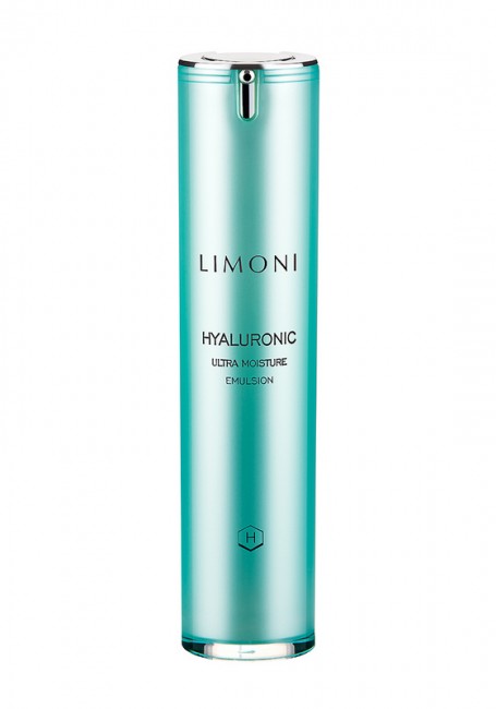 LIMONI Hyaluronic Ultra Moisture Emulsion Ультраувлажняющая эмульсия для лица с гиалуроновой кислотой, 50 мл