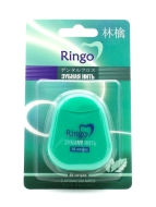 Gotaiyo Зубная нить с ароматом мяты невощеная Ringo, 50 м