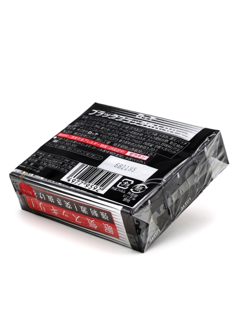 LOTTE Жевательная резинка с кофеином 3 пачки в блоке Black Black Gum 3P 9 Pieces, 3x27,8 г LOTTE Жевательная резинка с кофеином 3 пачки в блоке Black Black Gum 3P 9 Pieces, 3x27,8 г