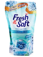 LION Кондиционер для стирки белья парфюмированный Утренний поцелуй Essence Fresh & Soft Morning Kiss, 500 мл