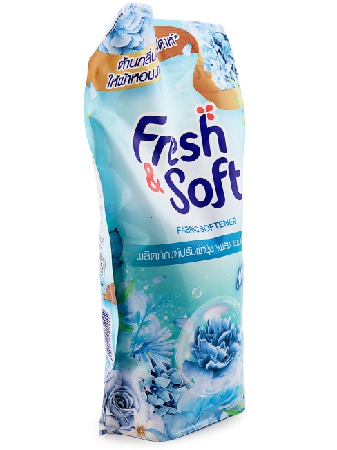 LION Кондиционер для стирки белья парфюмированный Утренний поцелуй Essence Fresh & Soft Morning Kiss, 500 мл