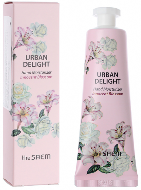 The Saem Крем для рук увлажняющий Urban Delight Hand Moisturizer Innocent Blossom, 50 мл The Saem Крем для рук увлажняющий Urban Delight Hand Moisturizer Innocent Blossom, 50 мл