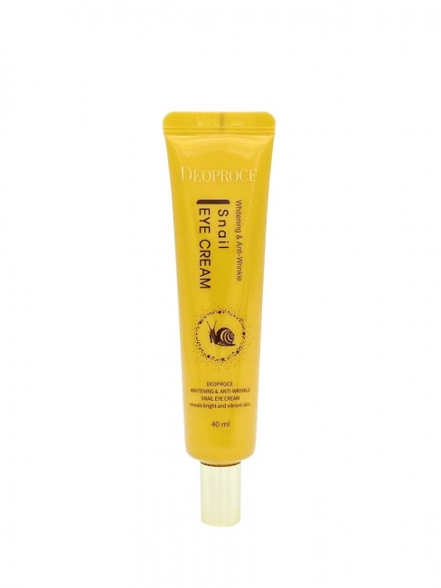 Deoproce Антивозрастной Крем для глаз с экстрактом улитки Snail Eye Cream, 40 мл