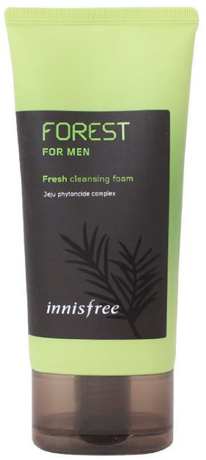 Innisfree Forest For Men Fresh Cleansing Foam Освежающая пенка для умывания и бритья с фитонцидным комплексом, 150 мл Innisfree Forest For Men Fresh Cleansing Foam Освежающая пенка для умывания и бритья с фитонцидным комплексом, 150 мл