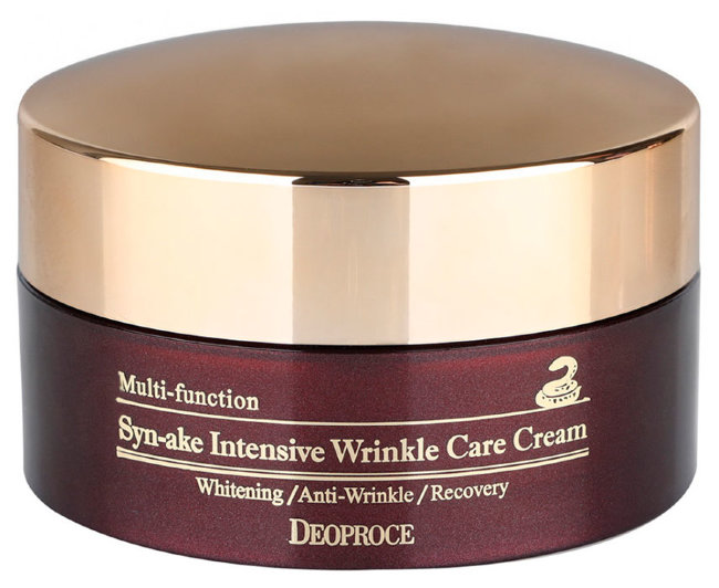 Deoproce Synake Intensive Wrinkle Care Cream Крем для лица со змеиным ядом, 100 г Deoproce Synake Intensive Wrinkle Care Cream Крем для лица со змеиным ядом, 100 г