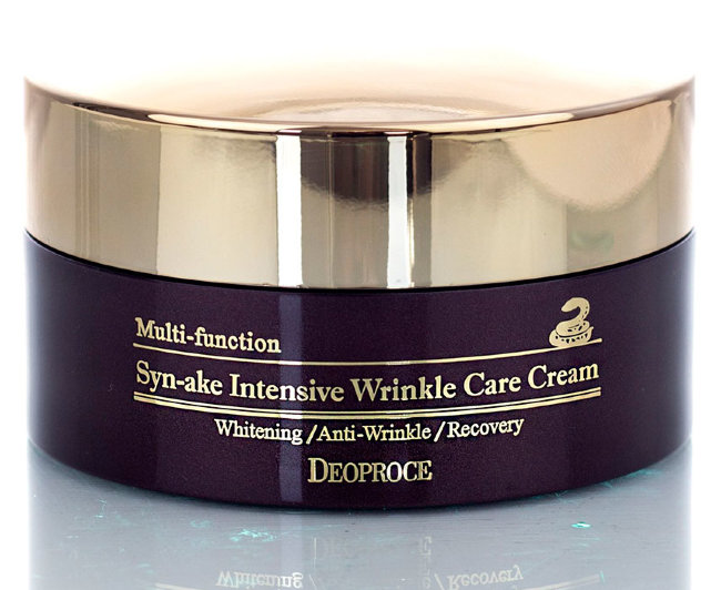 Deoproce Synake Intensive Wrinkle Care Cream Крем для лица со змеиным ядом, 100 г Deoproce Synake Intensive Wrinkle Care Cream Крем для лица со змеиным ядом, 100 г