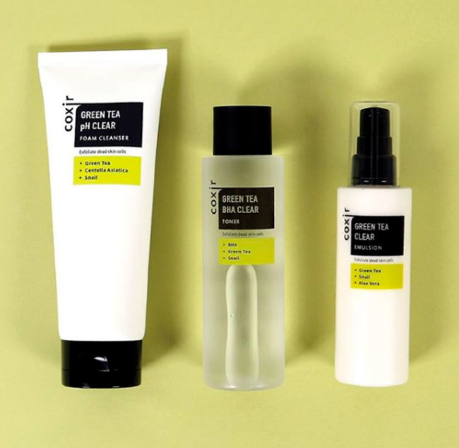 Coxir Green Tea Clear Emulsion Эмульсия с зеленым чаем, 100 мл