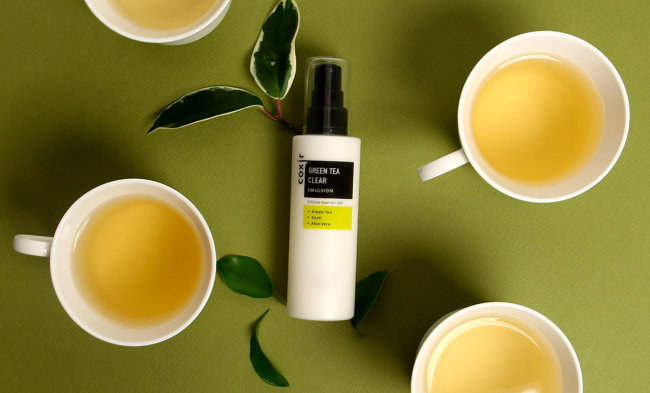 Coxir Green Tea Clear Emulsion Эмульсия с зеленым чаем, 100 мл