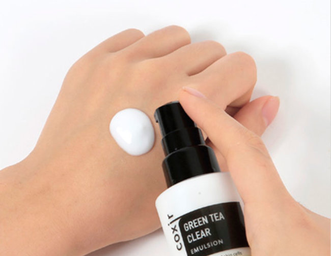 Coxir Green Tea Clear Emulsion Эмульсия с зеленым чаем, 100 мл