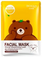 Bioaqua Fasial Animal Mask Маска с эссенцией зеленого чая, 30 г