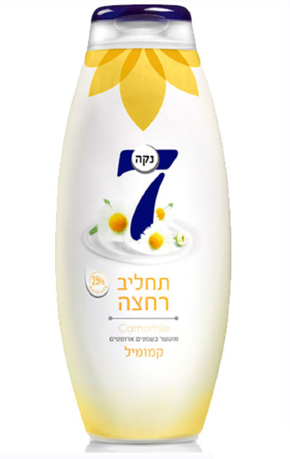 Neca 7 Увлажняющий крем-гель для душа с микрошелком классический "Ромашка" (722), 750 мл Neca 7 Увлажняющий крем-гель для душа с микрошелком классический "Ромашка" (722), 750 мл