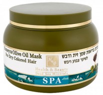 Health and Beauty Маска для сухих и окрашенных волос с Оливковым маслом и Мёдом, 250 мл