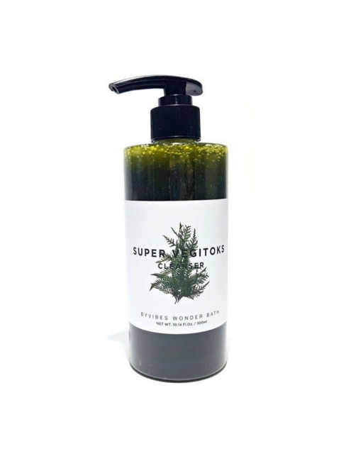 Wonder Bath Универсальное детокс очищение для лица Super Vegitoks Cleanser Green, 200 мл