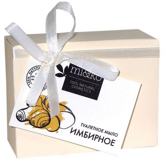 MiKo Туалетное мыло Имбирное, 75 г MiKo Туалетное мыло Имбирное, 75 г