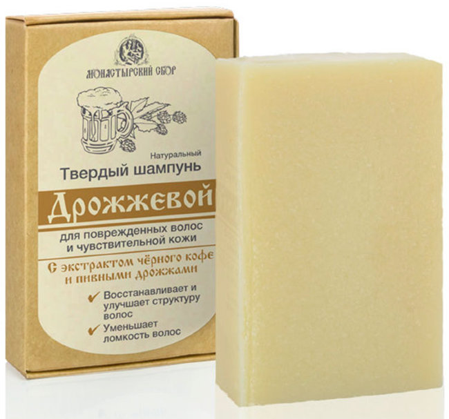 Kleona Твердый шампунь Дрожжевой, 85 г