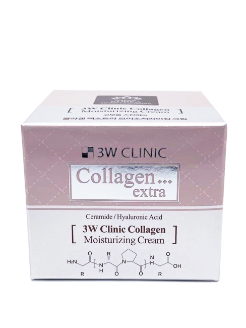 3W Clinic Крем для лица с коллагеном экстраувлажняющий Collagen Extra Moisturizing Cream, 50 мл 3W Clinic Крем для лица с коллагеном экстраувлажняющий Collagen Extra Moisturizing Cream, 50 мл