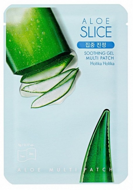 Holika Holika Aloe 99% Soothing Gel Multi Patch Успокаивающий мульти патч 99% алоэ, 5 г Holika Holika Aloe 99% Soothing Gel Multi Patch Успокаивающий мульти патч 99% алоэ, 5 г
