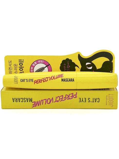 Jigott Тушь для ресниц объемная Cat`S Eye Perfect Volume Mascara, 12 г Jigott Тушь для ресниц объемная Cat`S Eye Perfect Volume Mascara, 12 г