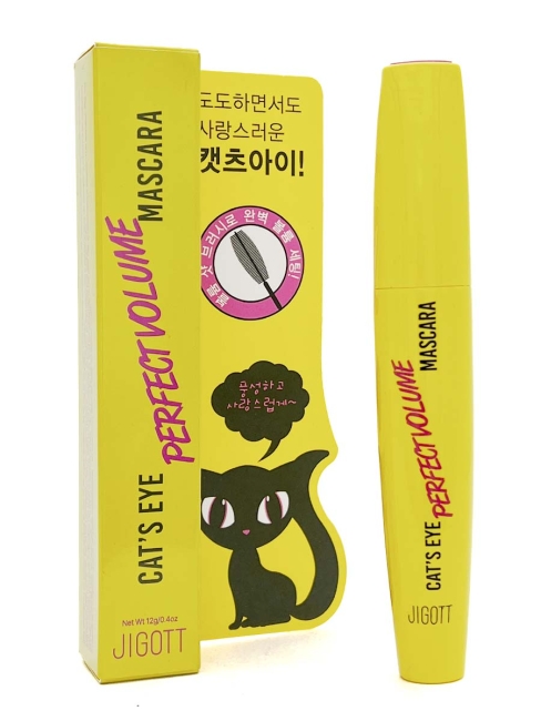 Jigott Тушь для ресниц объемная Cat`S Eye Perfect Volume Mascara, 12 г Jigott Тушь для ресниц объемная Cat`S Eye Perfect Volume Mascara, 12 г
