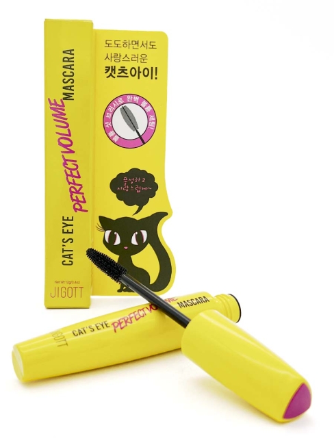 Jigott Тушь для ресниц объемная Cat`S Eye Perfect Volume Mascara, 12 г Jigott Тушь для ресниц объемная Cat`S Eye Perfect Volume Mascara, 12 г