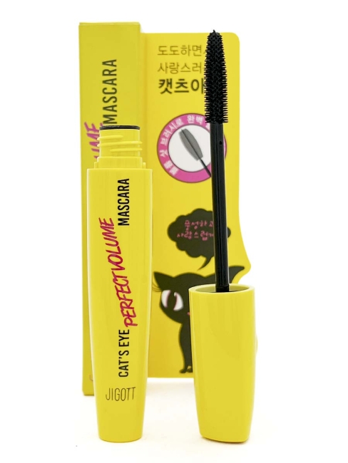 Jigott Тушь для ресниц объемная Cat`S Eye Perfect Volume Mascara, 12 г Jigott Тушь для ресниц объемная Cat`S Eye Perfect Volume Mascara, 12 г