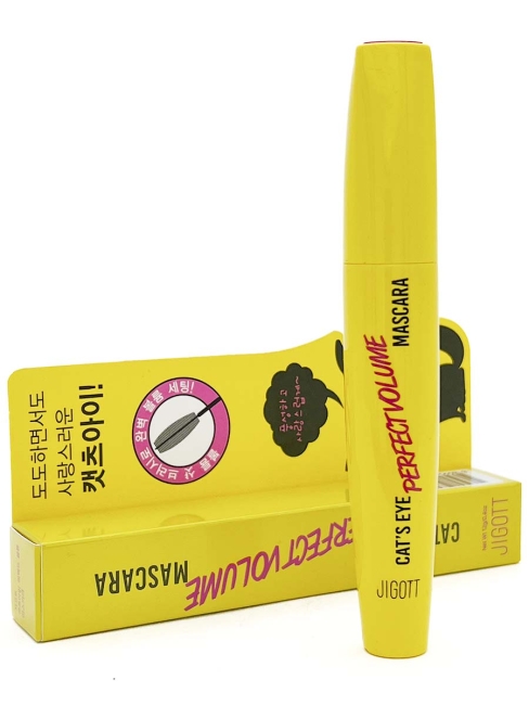 Jigott Тушь для ресниц объемная Cat`S Eye Perfect Volume Mascara, 12 г Jigott Тушь для ресниц объемная Cat`S Eye Perfect Volume Mascara, 12 г