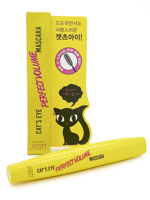 Jigott Тушь для ресниц объемная Cat`S Eye Perfect Volume Mascara, 12 г Jigott Тушь для ресниц объемная Cat`S Eye Perfect Volume Mascara, 12 г