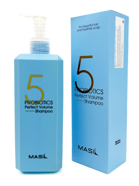 Masil Шампунь мягкий для объема волос с пробиотиками 5 Probiotics Perfect Volume Shampoo, 500 мл Masil Шампунь мягкий для объема волос с пробиотиками 5 Probiotics Perfect Volume Shampoo, 500 мл