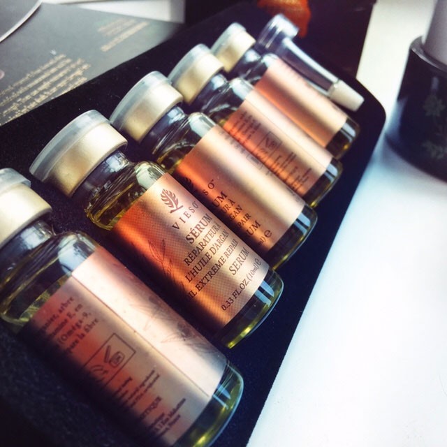 VIESO Сыворотка с марокканским аргановым маслом для глубокого восстановления Argan oil for damaged hair, 5*10 мл