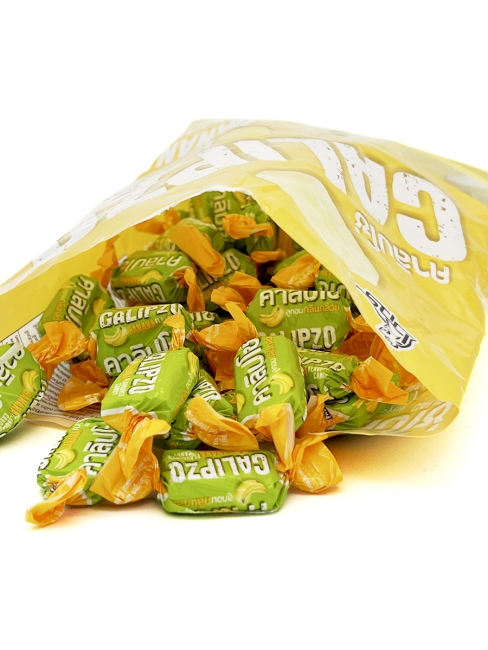 Boonprasert Конфеты жевательная карамель со вкусом банана Banana Flavoured Candy (50 шт), 140 г Boonprasert Конфеты жевательная карамель со вкусом банана Banana Flavoured Candy (50 шт), 140 г