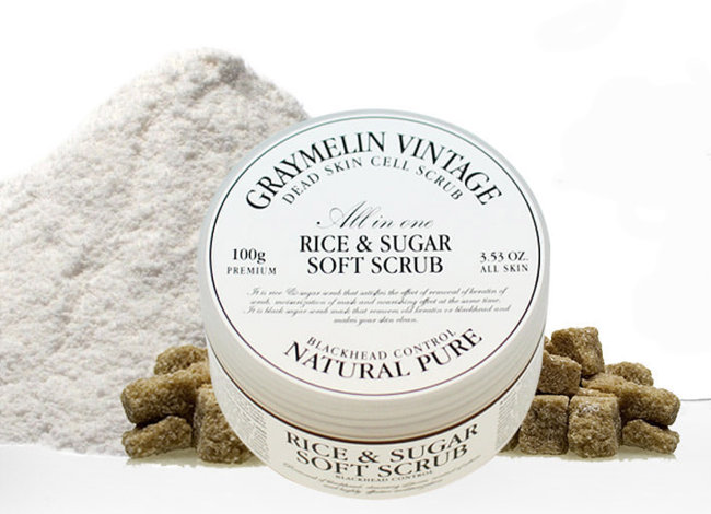 Graymelin Rice And Sugar Soft Scrub Мягкий скраб с сахаром и рисом, 100 г Graymelin Rice And Sugar Soft Scrub Мягкий скраб с сахаром и рисом, 100 г