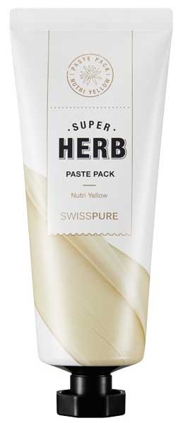 SWISSPURE Super Herbe Paste Pack (Nutri Yellow) Очищающая маска с желтой глиной, 100 мл