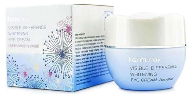 FarmStay Visible Difference Whitening Eye Cream Крем осветляющий и увлажняющий для кожи вокруг глаз, 50 г FarmStay Visible Difference Whitening Eye Cream Крем осветляющий и увлажняющий для кожи вокруг глаз, 50 г