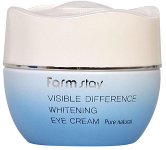 FarmStay Visible Difference Whitening Eye Cream Крем осветляющий и увлажняющий для кожи вокруг глаз, 50 г FarmStay Visible Difference Whitening Eye Cream Крем осветляющий и увлажняющий для кожи вокруг глаз, 50 г