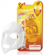 Elizavecca Тканевая маска с медом Deep Power Ringer Mask Pack Honey, 23 мл