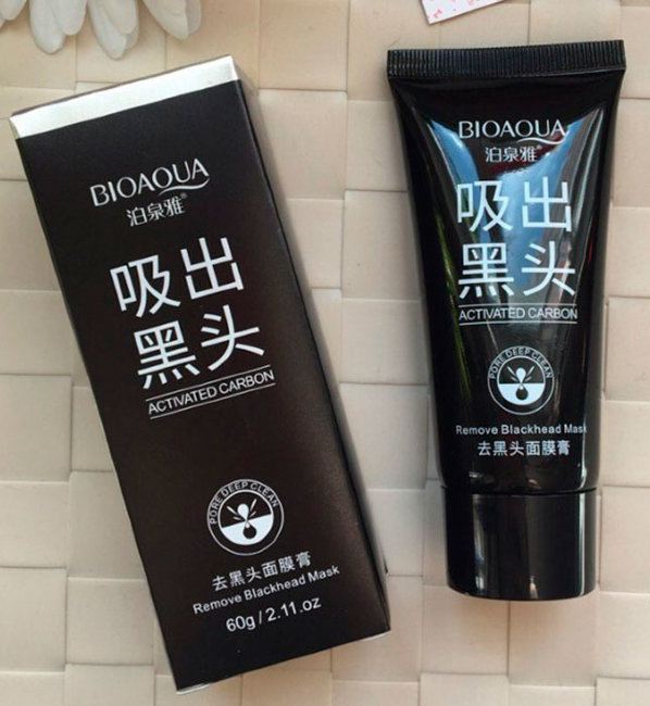 Bioaqua Activated Carbon Маска с активированным углем от черных точек и прыщей, 60 г Bioaqua Activated Carbon Маска с активированным углем от черных точек и прыщей, 60 г