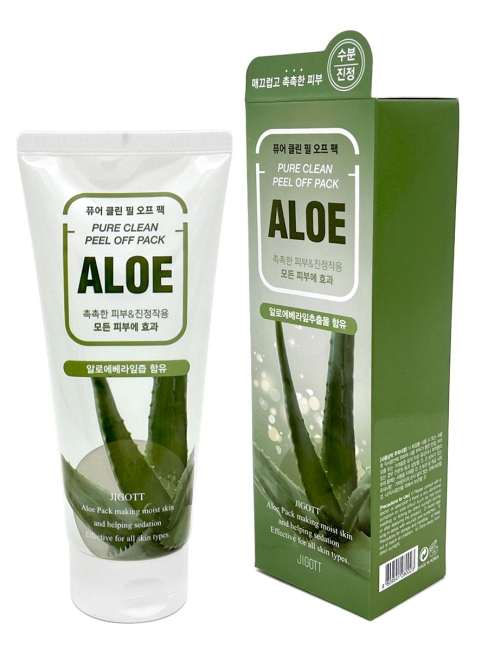 Jigott Маска пленка для лица очищающая с Экстрактом Алоэ Aloe Pure Clean Peel Off Pack, 180 мл Jigott Маска пленка для лица очищающая с Экстрактом Алоэ Aloe Pure Clean Peel Off Pack, 180 мл