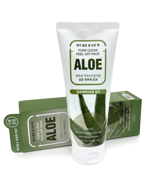 Jigott Маска пленка для лица очищающая с Экстрактом Алоэ Aloe Pure Clean Peel Off Pack, 180 мл Jigott Маска пленка для лица очищающая с Экстрактом Алоэ Aloe Pure Clean Peel Off Pack, 180 мл