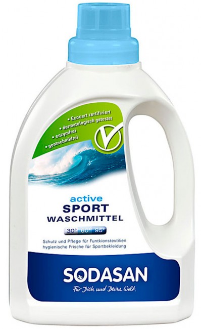 Sodasan Sport Средство для стирки спортивной одежды, 750 мл Sodasan Sport Средство для стирки спортивной одежды, 750 мл