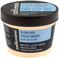 Кафе красоты Le Cafe Mimi Маска для лица Чистая кожа, 110 мл
