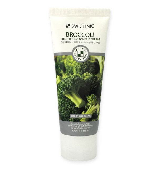 3W Clinic Broccoli Brightening Tone Up Cream Осветляющий крем с экстрактом брокколи, 100 мл 3W Clinic Broccoli Brightening Tone Up Cream Осветляющий крем с экстрактом брокколи, 100 мл